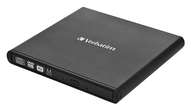 Verbatim External Slimline CD/DVD Writer